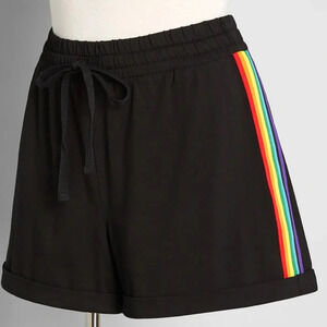 ModCloth Collectif collab Laze for Days Drawstring Shorts Large